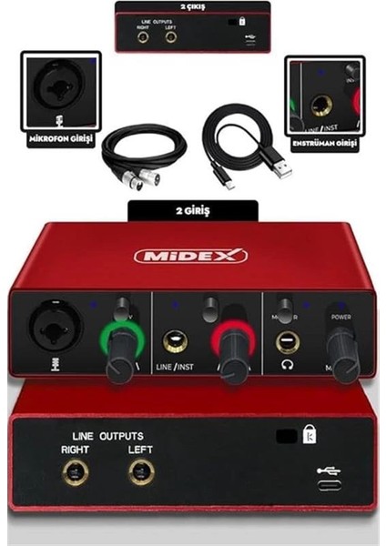 Stüdyo Ekipmanları Style Paket-2 BM800 Mikrofon Ses Kartı Stüdyo Kayıt Seti fiyatları