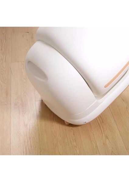 CB001 Akıllı Otomatik Kedi Tuvaleti, App ile Uzaktan Kontrol, 75LT Hazne, 7lt Çöp Haznesi