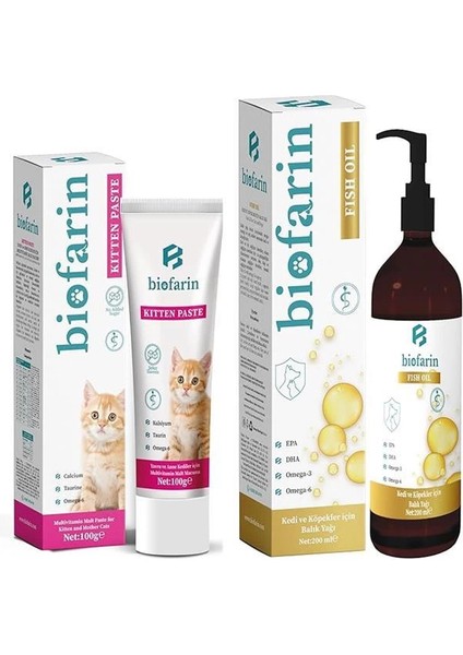 Kitten Paste 100 gr Yavru ve Anne Kedi Bağışıklık Kas Gelişimi Destekleyici Multivitamin