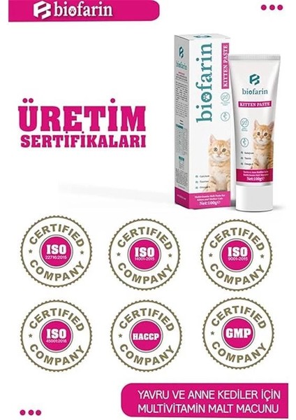 Kitten Paste 100 gr Yavru ve Anne Kedi Bağışıklık Kas Gelişimi Destekleyici Multivitamin indirimleri