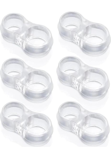 Plastik Kapı Kolu Stoperi, Kapı Arkası Duvar Koruyucu Tampon, Silikon Durdurucu, Pencere Kolu