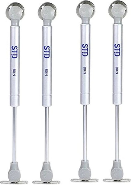 Feyzayapı 4 Adet Std Dolap Amortisörü Gazlı Piston Kapak Hidroliği 27 cm 80N indirimleri