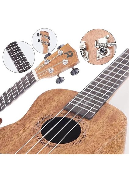Rennes Rd-24 Concert Ukulele (Çanta Tuner Askı Metod Pena) fiyatları