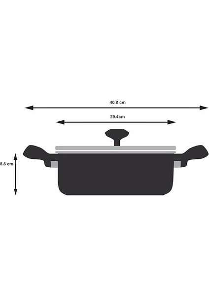 Titanyum 6x Unlimitedone 28 cm Indüksiyon Tabanlı Kısa Tencere - 2100119618 fiyatları