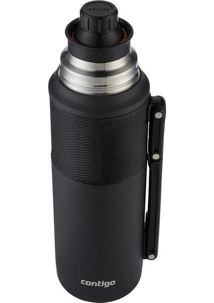 Thermal Bardaklı Çelik Termos 1.2l Siyah modelleri