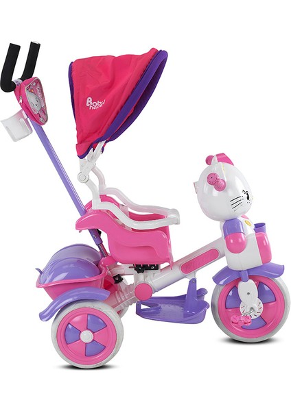 Kety Müzikli 3 Tekerlekli Bisiklet – Ebeveyn Kontrollü ve Tenteli Çocuk Bisikleti fiyatları