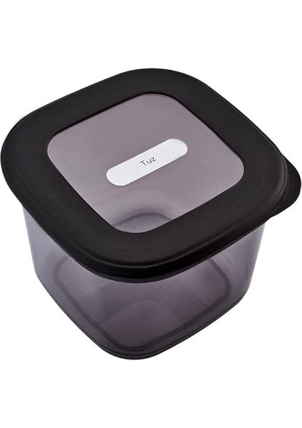 Forbs Kaşıklı&etiketli 6'li Baharat Takımı Siyah