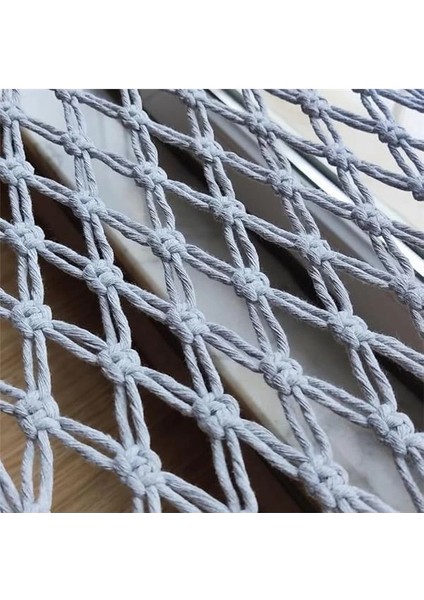 Makrome Vantuzlu Hamak Sade Cam Kedi Yatağı (Açık Gri) indirimleri