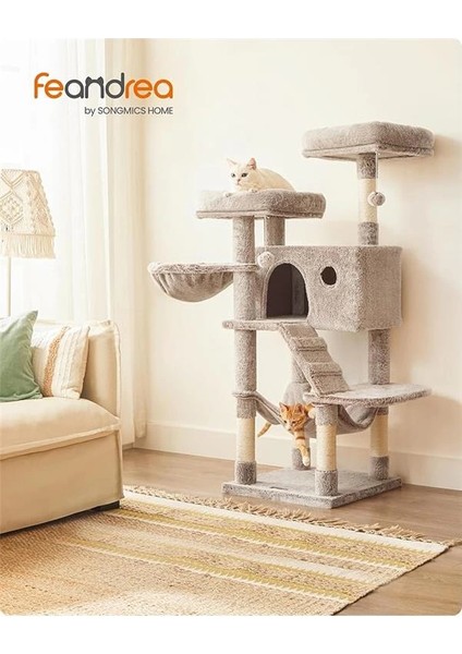 Kedi Ağacı, Yumuşak Kılıflı Kedi Ağacı, Açık Kahverengi PCT162M01 fiyatları