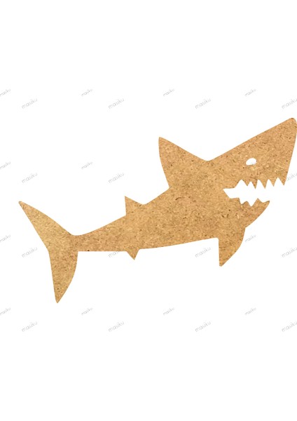 10'lu Paket Ahşap Duvar Dekoru - ST_0093 - 8 x 5 cm