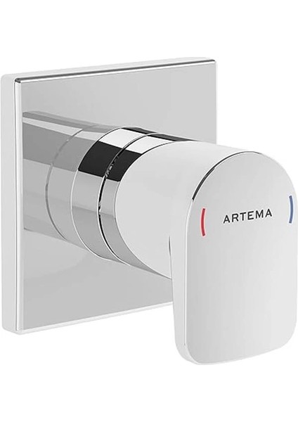 Vitra Root Square A42729 Ankastre Stop Valf, Sıva Üstü, Krom fırsatları