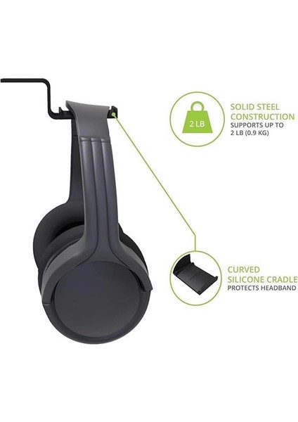 Hh Masa Altı Kulaklık Askısı Siyah modelleri