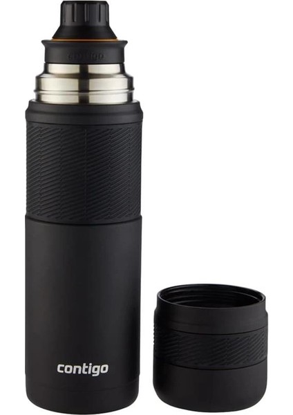 Thermal Bardaklı Çelik Termos 740 ml Siyah fiyatları