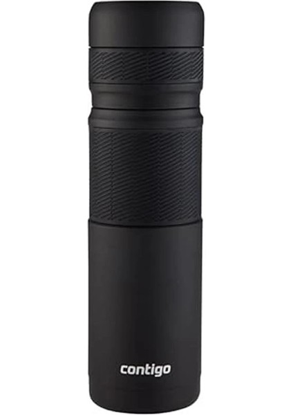 Thermal Bardaklı Çelik Termos 740 ml Siyah indirimleri