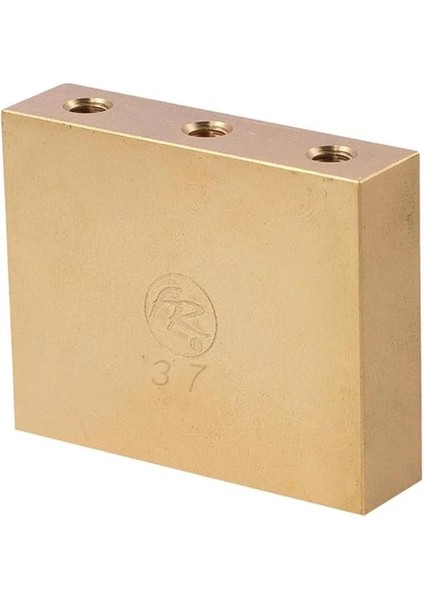 Fat Brass Block Elektro Gitar Köprüsü, 37 mm (FROFTB37)
