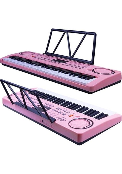 Midex PS-1500PK Başlangıç Için 61 Tuşlu Org Pembe Renk Notalık Adaptör Mikrofon (100 Ses 100 Ritim) fırsatları