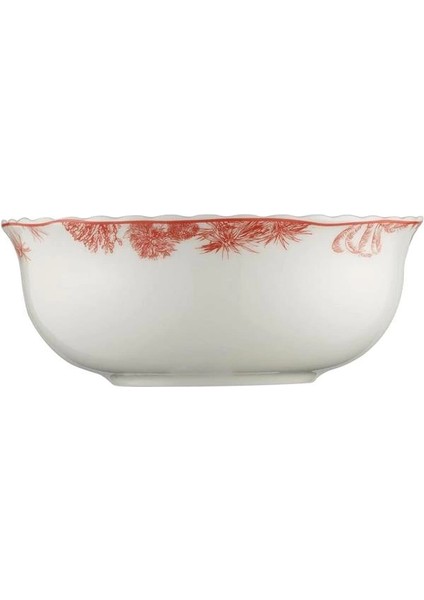 Bone Olympos 6 Kişilik 28 Parça Yemek Takımı Kırmızı Dekorlu 11573 modelleri