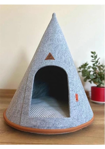 Beylini Kedi Evi Köpek Çadırı Katlanabilir Taşınabilir Demonte Kolay Kurulum Şık Dizayn Yaz Kış Isı