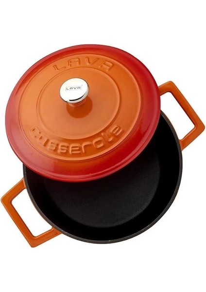 Metal Döküm Yuvarlak Tencere, 22 cm modelleri