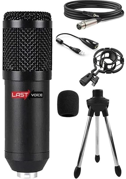 BM800 Condenser Stüdyo Mikrofon (Mini Tripod + 7.1 Ses Kartı) fiyatları