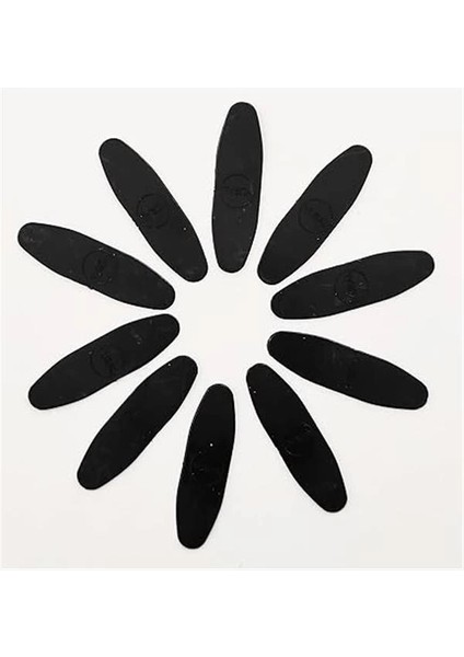 10 Adet Siyah Medium Saz Mızrabı - Orta Sertlikte Tezene Vural fiyatları