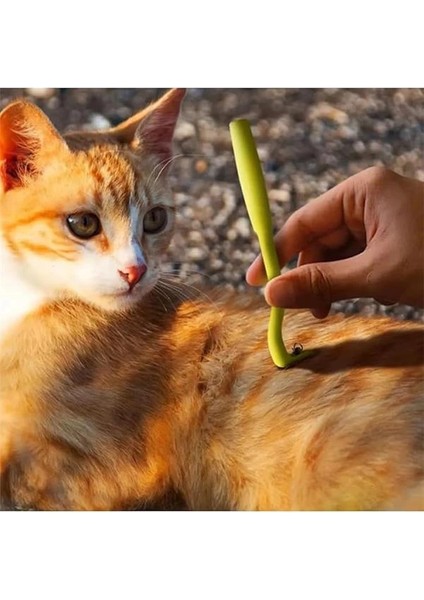 Evcil Hayvanlar Için Etkili ve Kolay Kullanım Sunan 2 Adet Kene Çıkarıcı Kanca