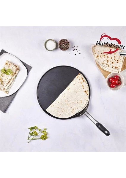 Mutfaksever Gözleme ve Lavaş Tavası 34 cm Black fiyatları