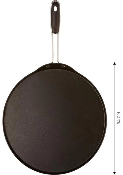 Mutfaksever Gözleme ve Lavaş Tavası 34 cm Black fırsatları