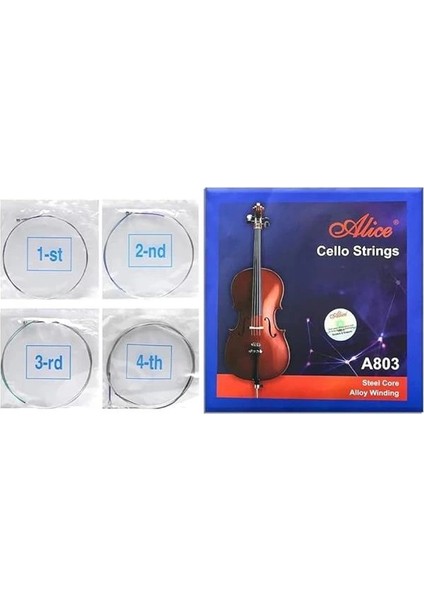 Alıce A803 Çello Teli Takımı