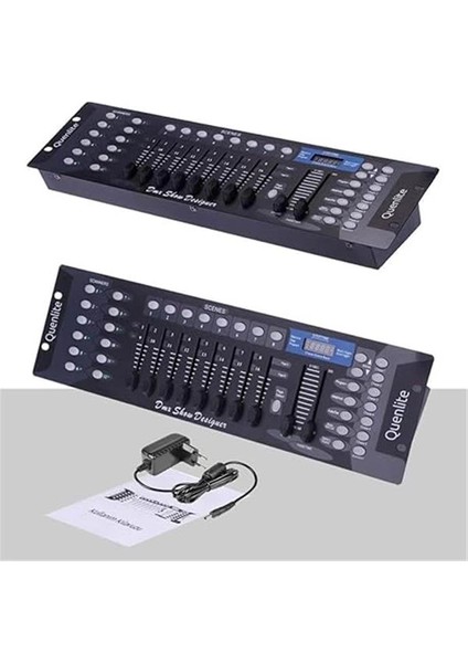 Dmx-1 Işık Kontrol Mikseri Masası DMX512 192 Kanal