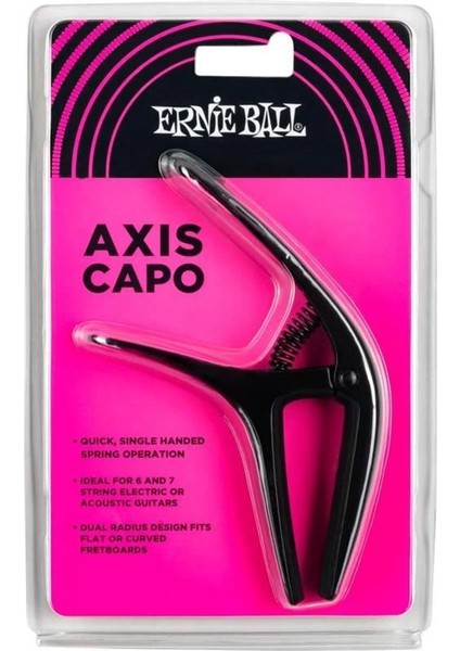 Ekseni Çift Yarıçaplı Capo Siyah Saten fiyatları