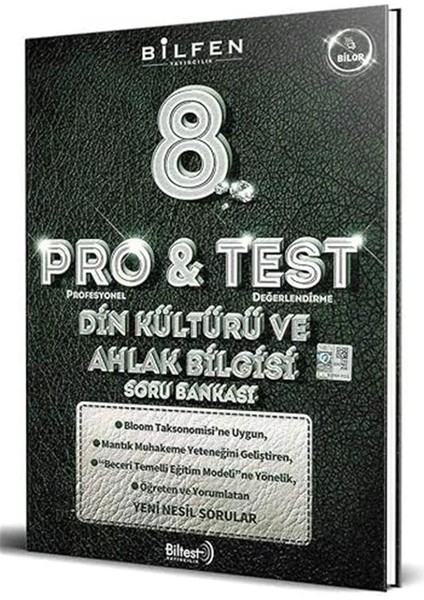 Bilfen 8. Sınıf Lgs Protest Din Kültürü Yeni Nesil Soru Bankası modelleri