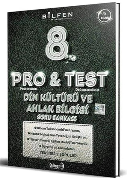 Bilfen 8. Sınıf Lgs Protest Din Kültürü Yeni Nesil Soru Bankası indirimleri