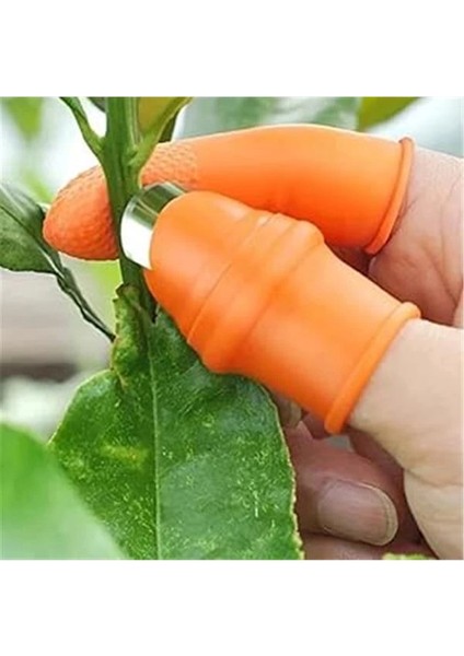 Baş Parmak Sebze Kesme Eldiveni, Pratik Silikon Sebze Meyve Soyucu Ayıklayıcı Aparat