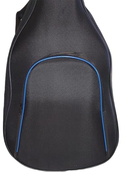 Müzik Müzik Profesyonel Su Geçirmez 20 mm Pedli Gigbag Akustik Gitar Kılıfı Siyah fiyatları