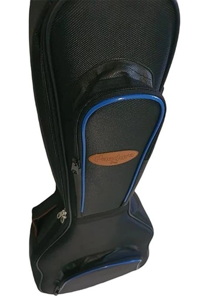 Müzik Müzik Profesyonel Su Geçirmez 20 mm Pedli Gigbag Akustik Gitar Kılıfı Siyah modelleri