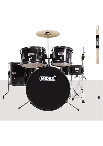 CD500X-BK Akustik Çocuk Baterisi Davulu Seti 5-18 Yaş Için Full Set indirimleri