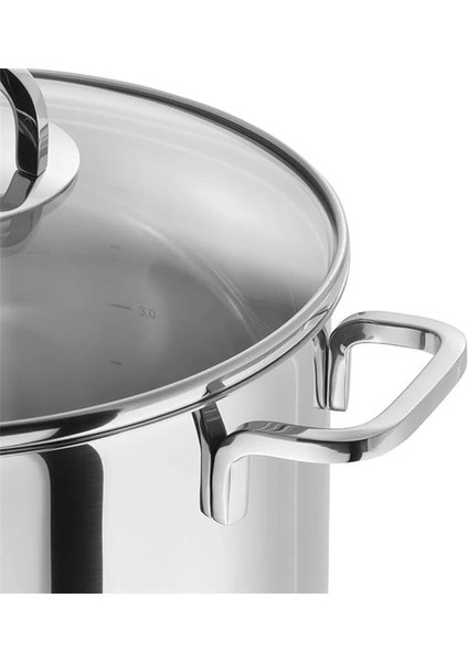 Zwilling Quadro 18/10 Paslanmaz Çelik, 5 Parça Tencere Seti fiyatları