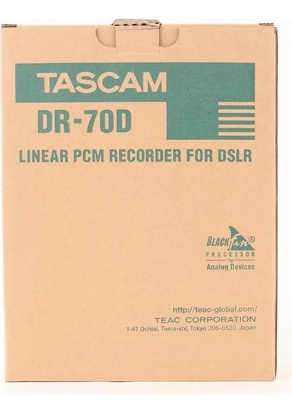 DR70D Dslr Fotoğraf Makineleri Dört Kanallı Ses Kayıt Cihazı