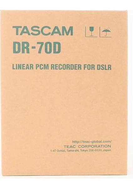 DR70D Dslr Fotoğraf Makineleri Dört Kanallı Ses Kayıt Cihazı