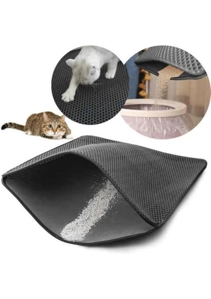 Elekli Kedi Tuvalet Önü Paspası, Kedi Kumu Paspası, Evcil Hayvan Hijyenine Özel Tasarım modelleri