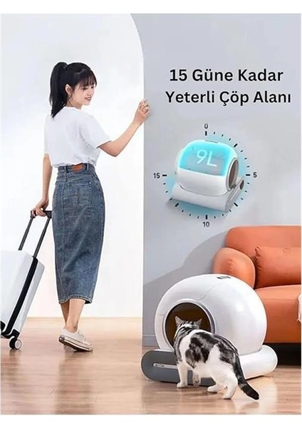 Akıllı Kedi Tuvaleti/kum Kabı