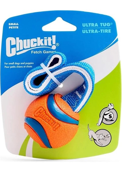 ! Ultra Tug Köpek Çekiştirmeli Oyun Topu (Small) - Dayanıklı Halatlı Doğal Kauçuk, Yüksek fiyatları