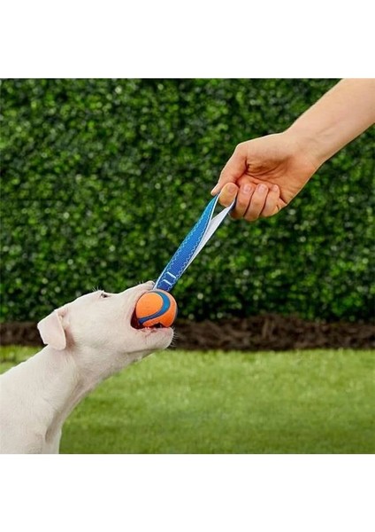 ! Ultra Tug Köpek Çekiştirmeli Oyun Topu (Small) - Dayanıklı Halatlı Doğal Kauçuk, Yüksek modelleri