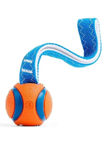 ! Ultra Tug Köpek Çekiştirmeli Oyun Topu (Small) - Dayanıklı Halatlı Doğal Kauçuk, Yüksek fırsatları