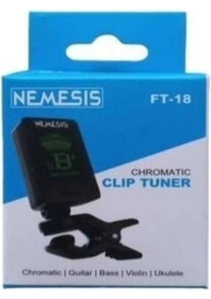 Nemesis Ft-18 Akort Cihazı Tuner Akort Aleti Klipsli Ft-18 fiyatları