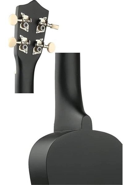 UKX-233BK Siyah Concert Ukulele (Askı Çanta Metod Pena) fırsatları