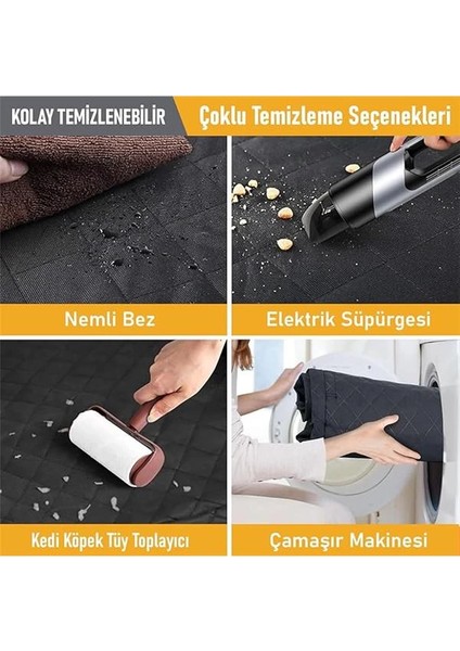 Evcil Hayvan Için Araba Koltuk Kılıfı, Oto Köpek Koltuk Örtüsü, Su Geçirmez Hamak 600D Ağır