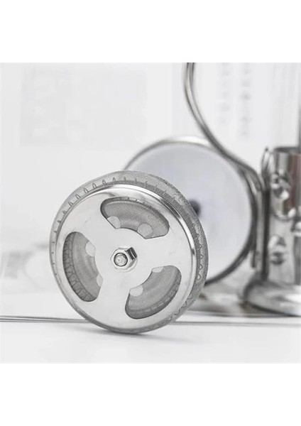 Orret Home Metal Saplı Borosilikat French Press, Termisil Süzgeçli Demlik, Bitki Çayı, Kahve ve Ada indirimleri