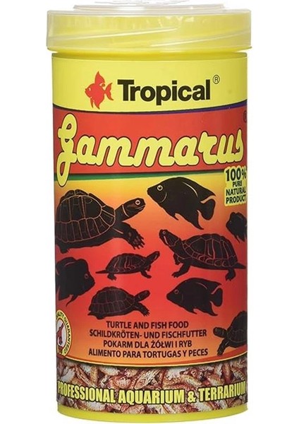Gammarus Kaplumbağa Yemi 250 ml